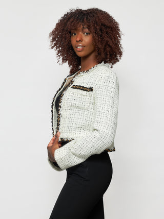 Aret Tweed Jacket - Solgo Atelier