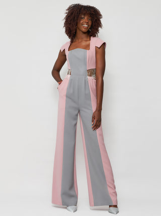 Eva Crepe Jumpsuit - Solgo Atelier