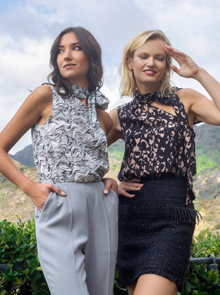 Ade Silk Top - Solgo Atelier