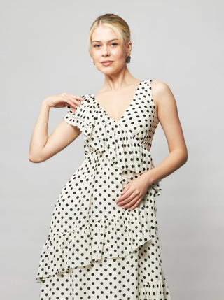 Arethia Silk Dress - Solgo Atelier