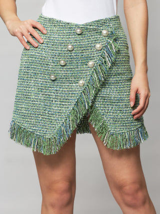Cora Tweed Mini skirt - Solgo Atelier