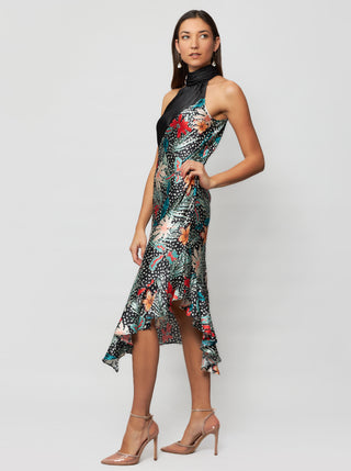 Yera Silk Dress - Solgo Atelier