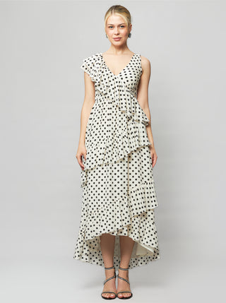 Arethia Silk Dress - Solgo Atelier