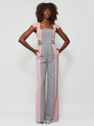 Eva Crepe Jumpsuit - Solgo Atelier