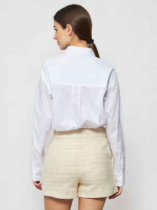 The Solgo Button-Up White Shirt - Solgo Atelier