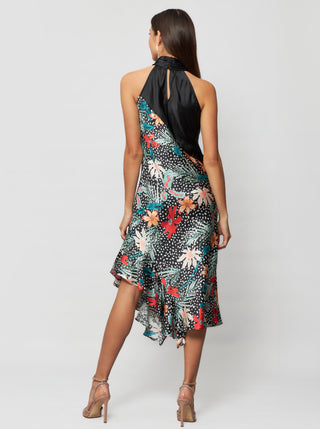 Yera Silk Dress - Solgo Atelier