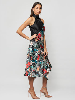 Yera Silk Dress - Solgo Atelier