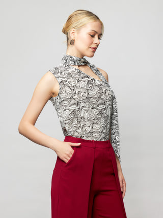 Ade Silk Top - Solgo Atelier