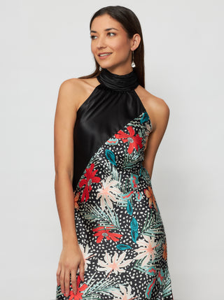 Yera Silk Dress - Solgo Atelier