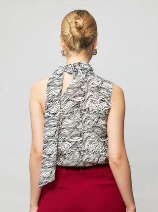 Ade Silk Top - Solgo Atelier