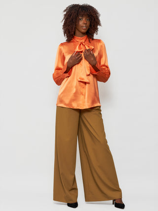 Phaius Silk Blouse - Solgo Atelier