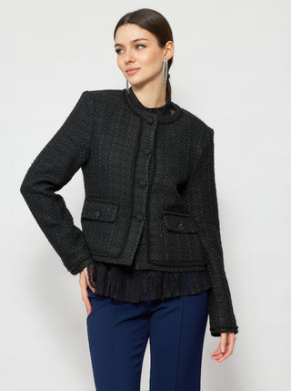 Pogonia Tweed Jacket - Solgo Atelier