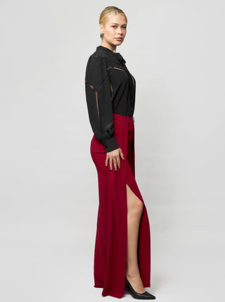 Dina Crepe Pants - Solgo Atelier