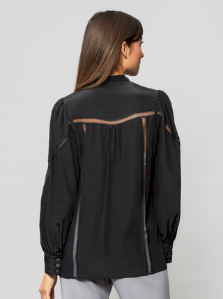 Alexis Silk Blouse - Solgo Atelier