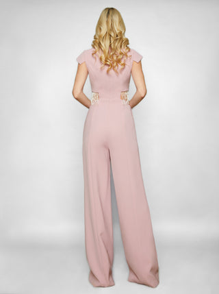 Eva Crepe Jumpsuit - Solgo Atelier