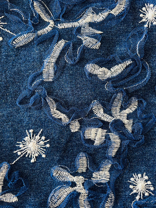 Erie Denim Strapless Dress - Solgo Atelier