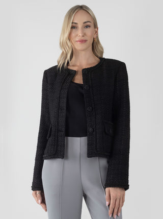 Pogonia Tweed Jacket - Solgo Atelier