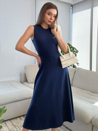 Calypso Cashmere Dress - Solgo Atelier
