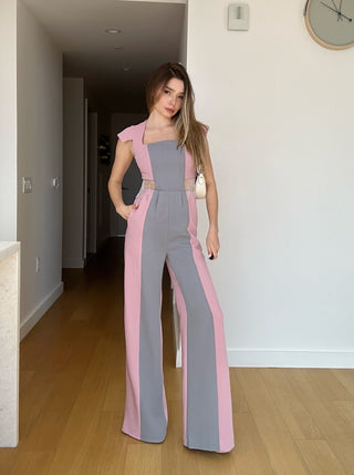 Eva Crepe Jumpsuit - Solgo Atelier