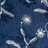 Indigo Blue/White/Silver Metallic