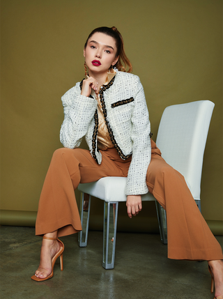 Aret Tweed Jacket - Solgo Atelier