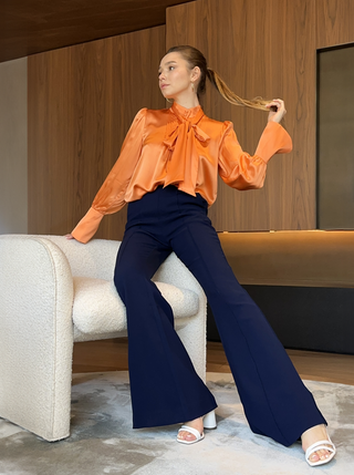 Jessica Crepe Pant - Solgo Atelier