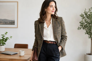 Tweed Jacket Business Casual, Styled With Ease