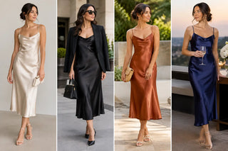 Silk Charmeuse Dress Styling for Every Plan