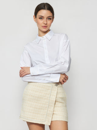 The Solgo Button-Up White Shirt