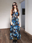 Alexa Silk Maxi Dress - Solgo Atelier