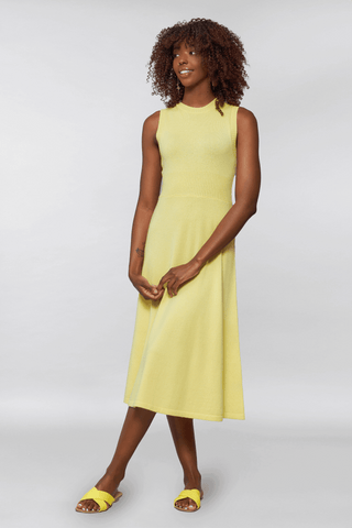 Calypso Cashmere Midi Dress - Solgo Atelier